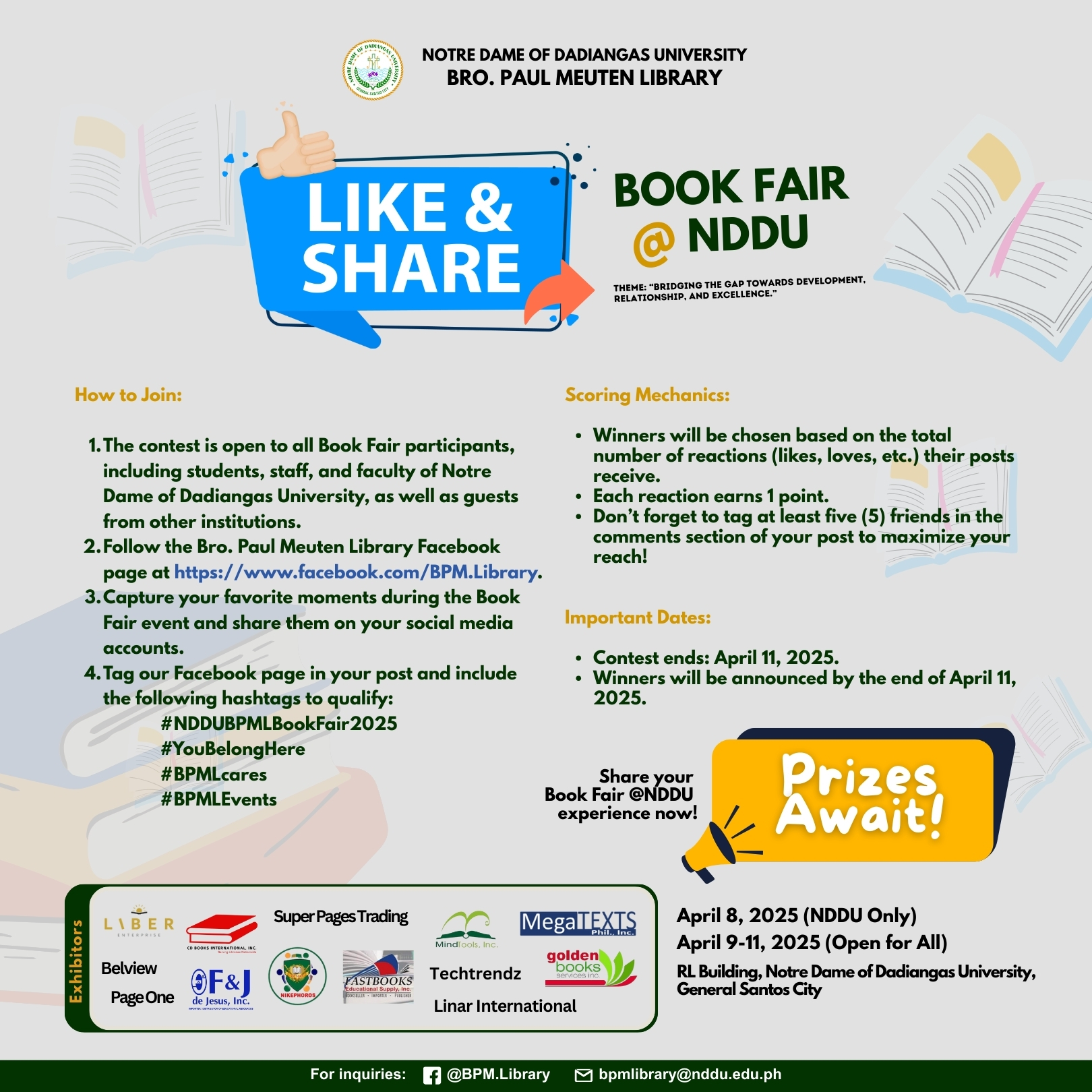 BOOK FAIR @ NDDU 2025